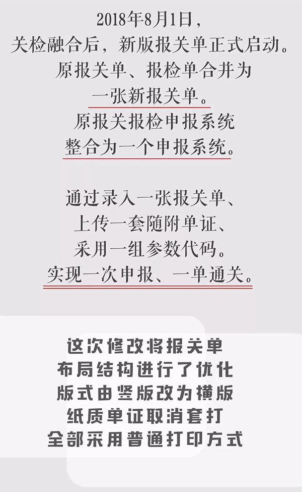 報關單極簡迭代史